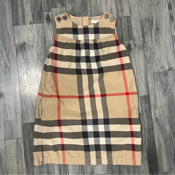 BURBERRY GIRL NOVA CHECK DRESS SIZE 8Y - Picture 1 of 8